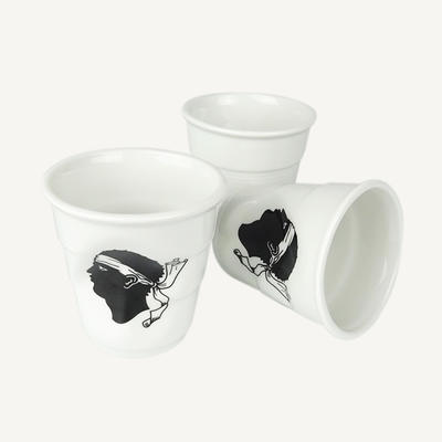 Drape Cup Ceramic Mug Without Handle Porcelain Cup Custom Creative Mug